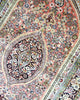 Tappeto Persiano India 160x104cm floreale rosso e blu