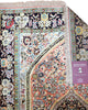 Tappeto Persiano India 160x104cm floreale rosso e blu