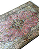 Tappeto Persiano India 160x107 cm Floreale Rosso e Blu