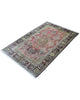 Tappeto India 170x110 cm colori rosso, blu e beige per soggiorno