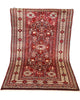 Tappeto Kashmir Antico 202x126 cm in lana con design orientale e bordura tradizionale.