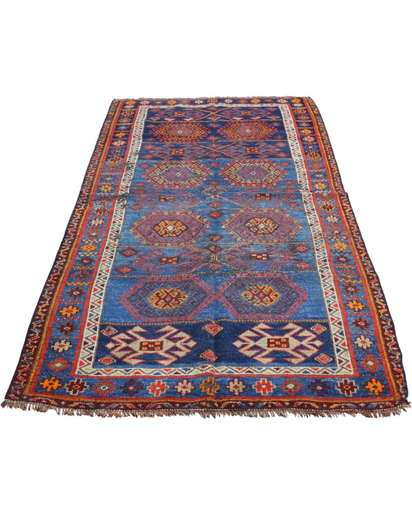 Tappeto Lerial Antico 225x142 cm Annodato a Mano