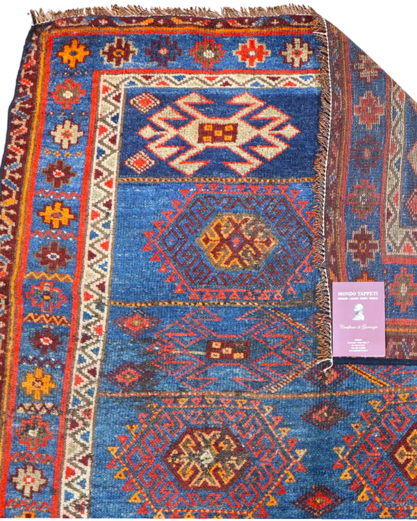 Tappeto Lerial Antico 225x142 cm Annodato a Mano
