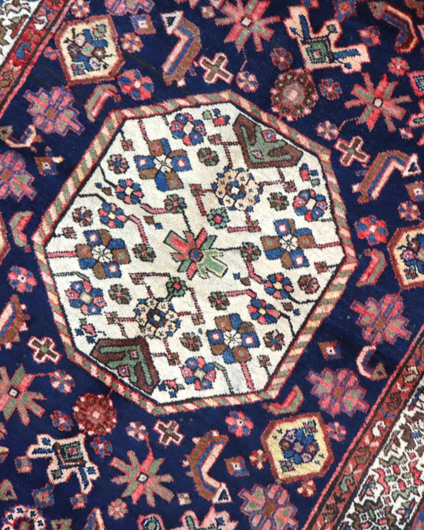 Tappeto Caucaso Antico 188x115 cm | Tappeto Orientale Annodato a Mano