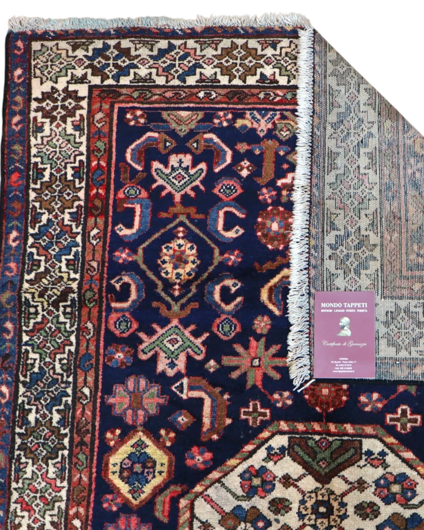 Tappeto Caucaso Antico 188x115 cm | Tappeto Orientale Annodato a Mano