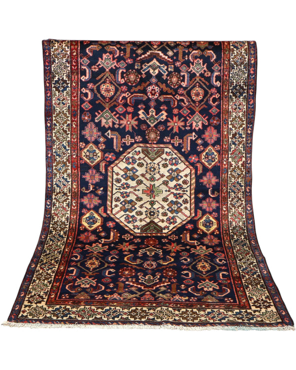 Tappeto Caucaso Antico 188x115 cm | Tappeto Orientale Annodato a Mano
