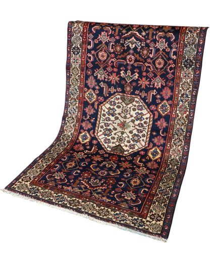 Tappeto Caucaso Antico 188x115 cm | Tappeto Orientale Annodato a Mano
