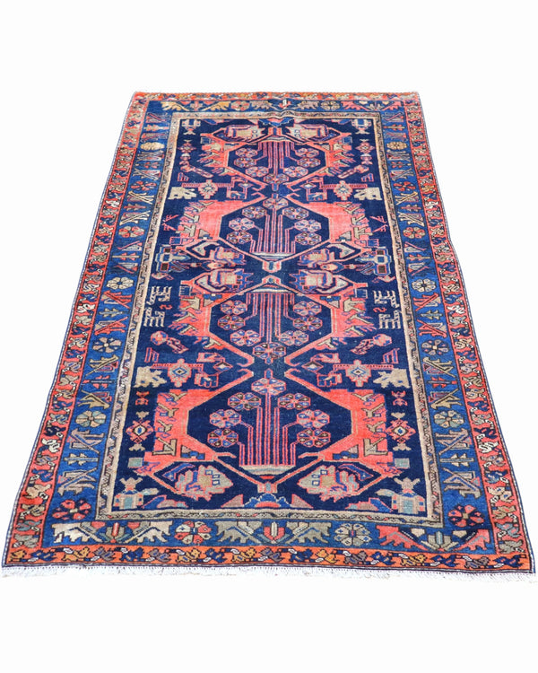 Tappeto Malayer Antico 190x118 cm | Tappeto Persiano Annodato a Mano