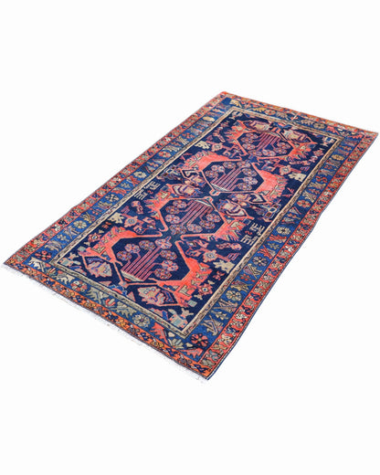 Tappeto Malayer Antico 190x118 cm | Tappeto Persiano Annodato a Mano