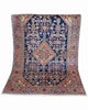 Tappeto Persiano Malayer Antico 191x132 cm in lana con motivi geometrici e floreali tradizionali.