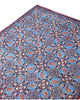 Tappeto elegante 151x107 cm azzurro stile persiano in spazio moderno