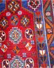 Tappeto persiano Hamedan 233x160 cm, qualità artigianale per sala da pranzo