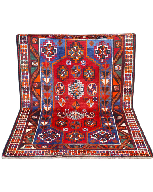 Tappeto 233x160 cm Hamedan con design vivace per sala da pranzo