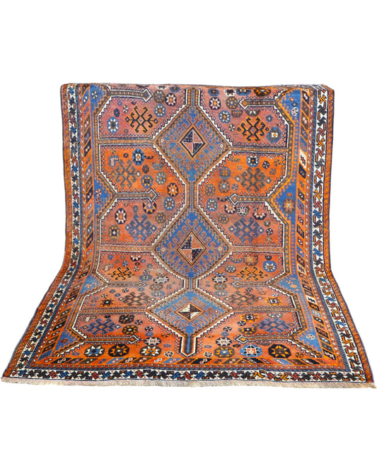Tappeto 237x160 cm in stile Yalameh con colori vivaci per sala da pranzo