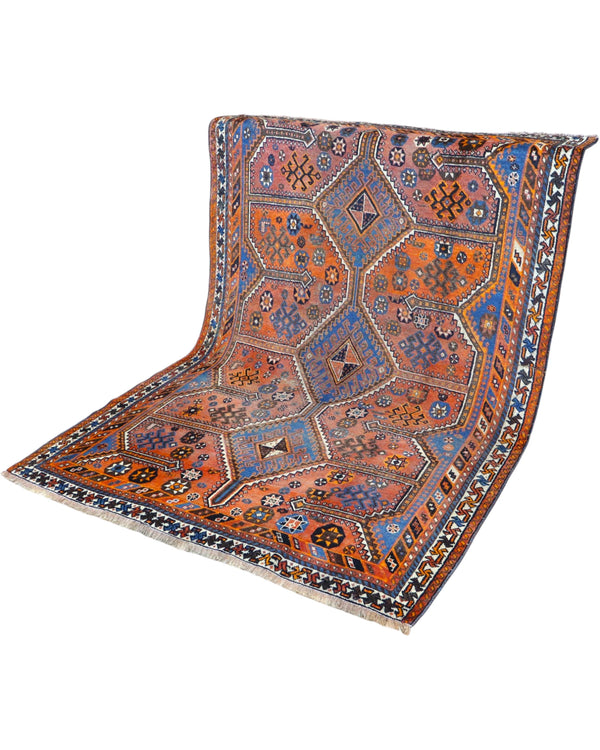Tappeto persiano Yalameh 237x160 cm, ideale per grandi spazi eleganti