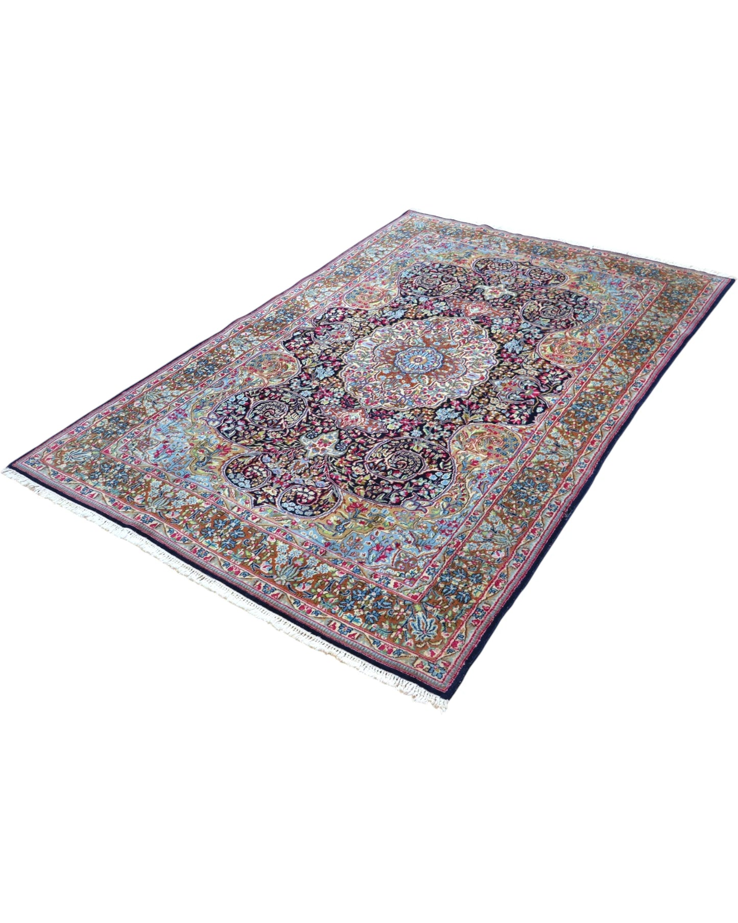 Tappeto Kirman 244x158 cm, perfetto per grandi spazi eleganti