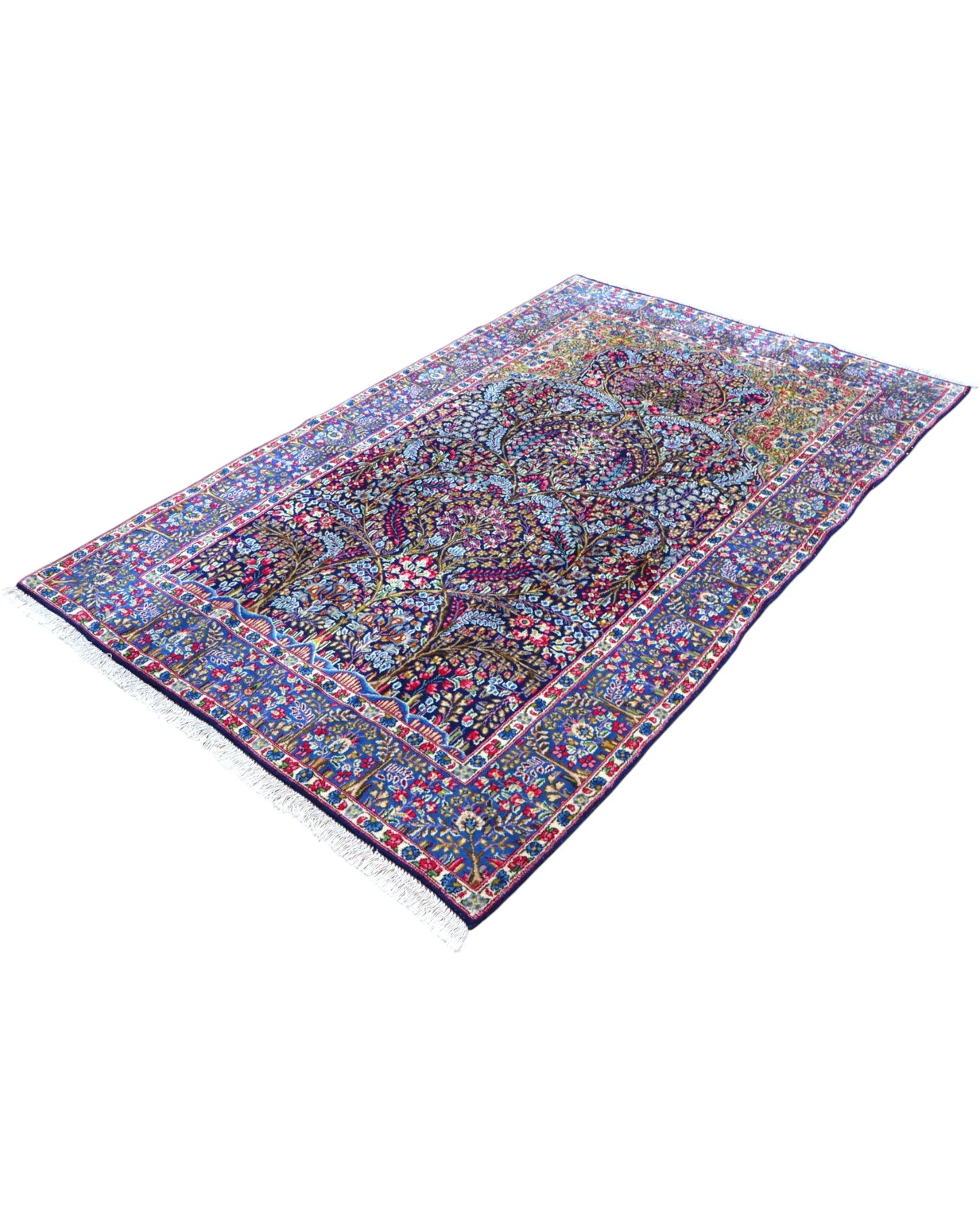 Tappeto Persiano Kirman 247x153 cm perfetto per ambienti di lusso