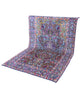 Tappeto Persiano 247x153 cm in toni di blu per arredare il soggiorno