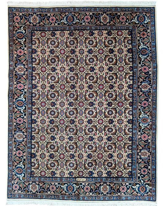 Tappeto persiano Mud 260x200 cm floreale per soggiorno elegante