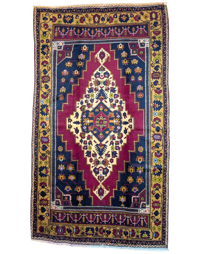 Tappeto turco 300x171 cm floreale per soggiorno