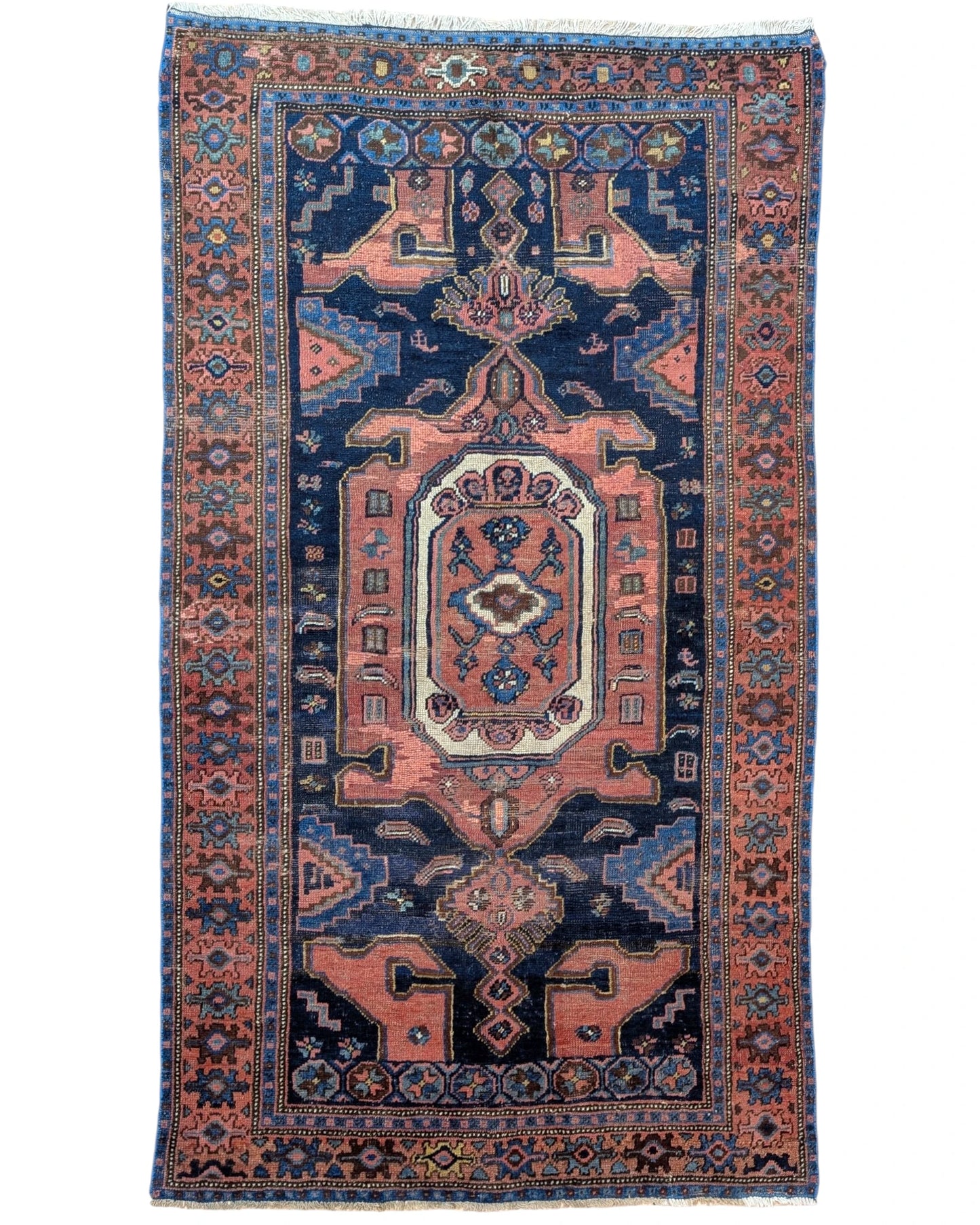 Tappeto Persiano Antico Bijar 225x127cm