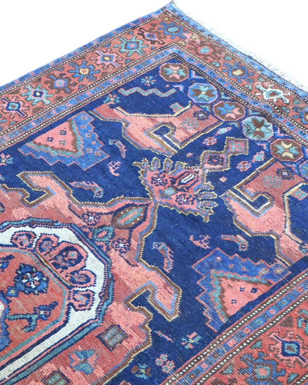 Tappeto Persiano Antico Bijar 225x127cm
