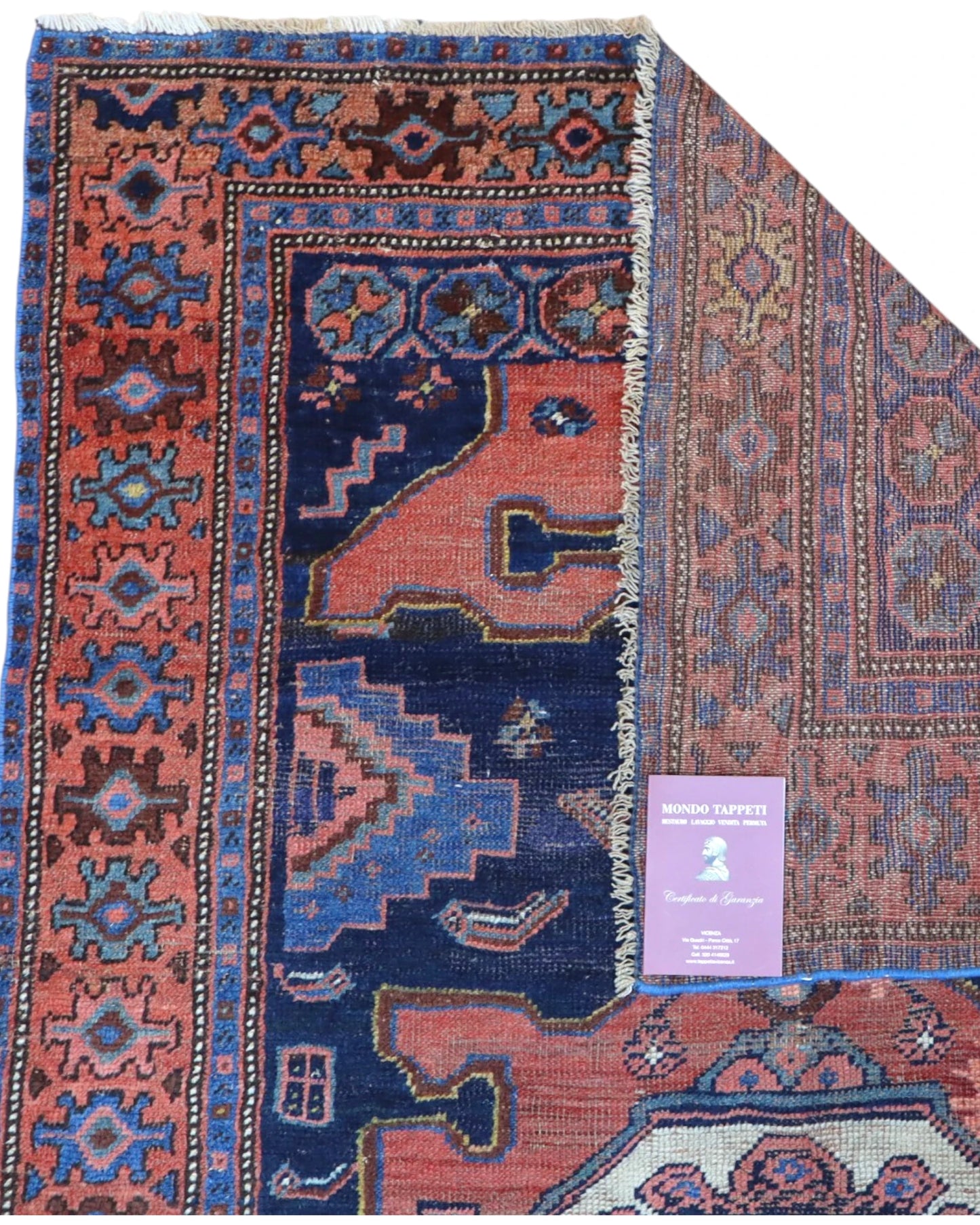 Tappeto Persiano Antico Bijar 225x127cm