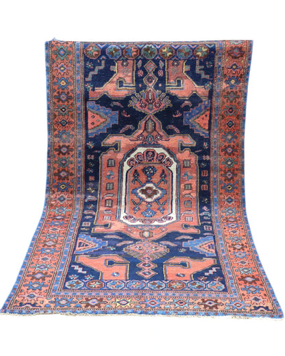 Tappeto Persiano Antico Bijar 225x127cm