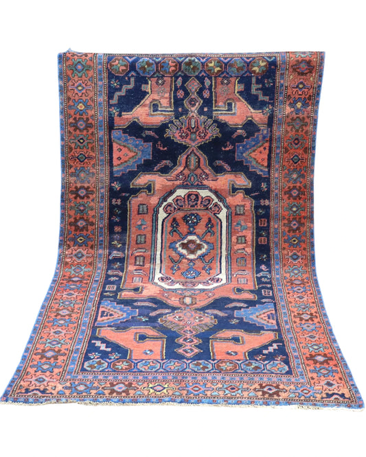 Tappeto Persiano Antico Bijar 225x127cm