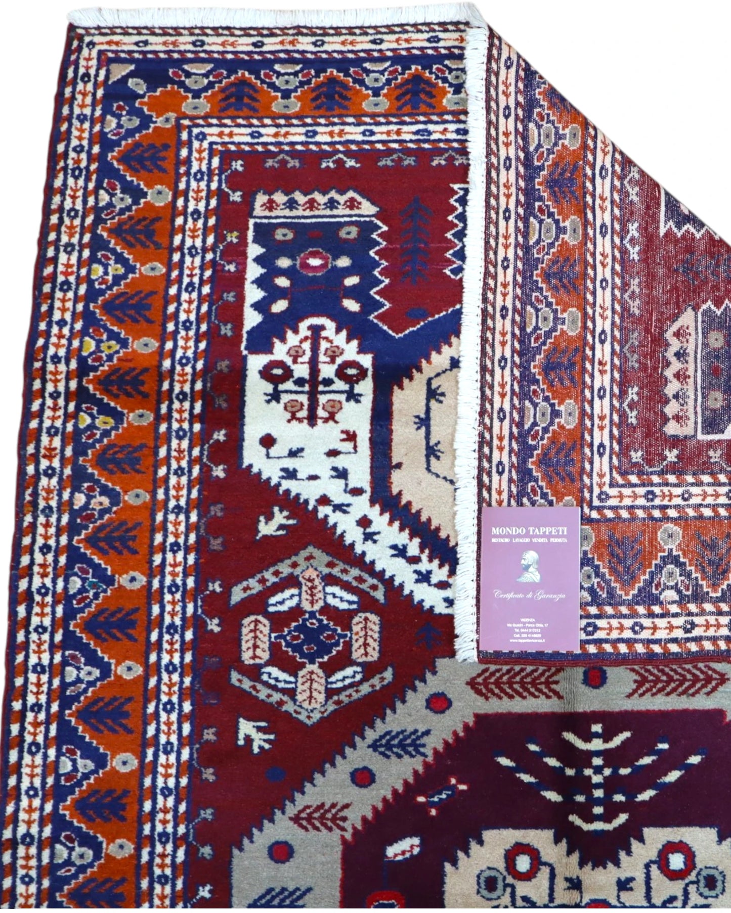 Tappeto Persiano Antico Cacauzo 200x125cm
