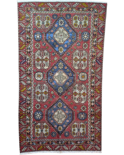 Tappeto Persiano Antico Cacazo 222x125cm