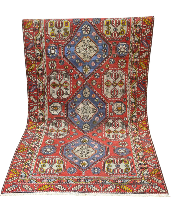 Tappeto Persiano Antico Cacazo 222x125cm