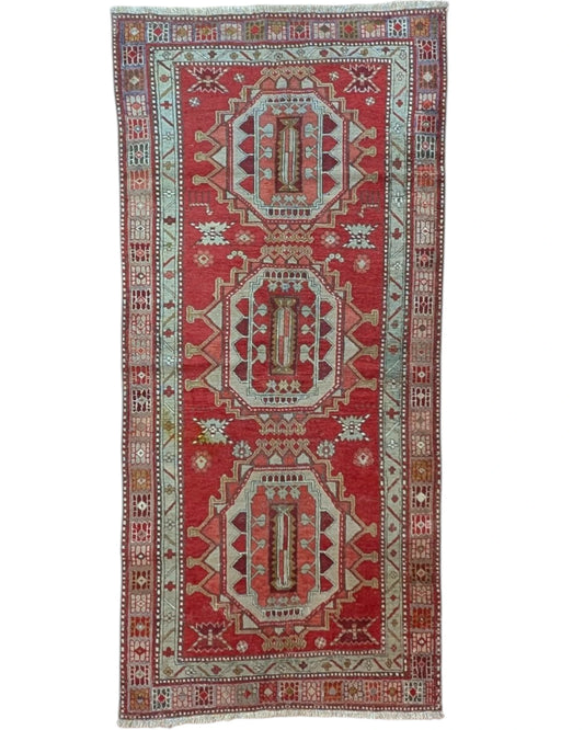 Tappeto Persiano Antico Daghestan 245x115cm