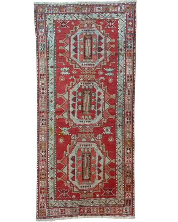 Tappeto Persiano Antico Daghestan 245x115cm