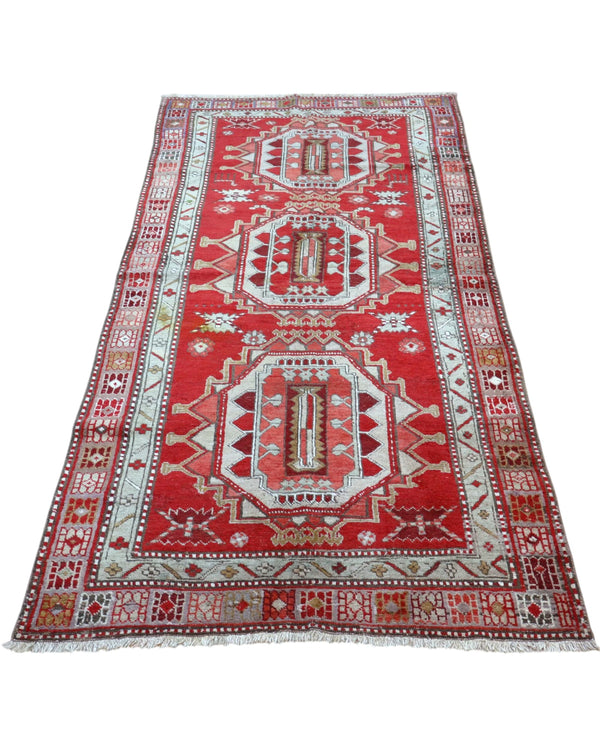 Tappeto Persiano Antico Daghestan 245x115cm