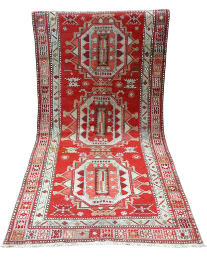 Tappeto Persiano Antico Daghestan 245x115cm