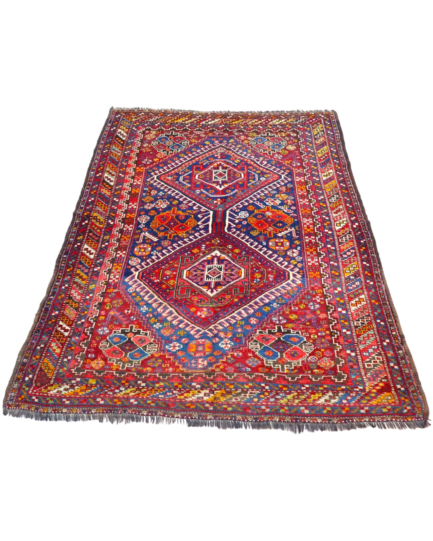 Tappeto Persiano Antico Ghashghai 150x217cm