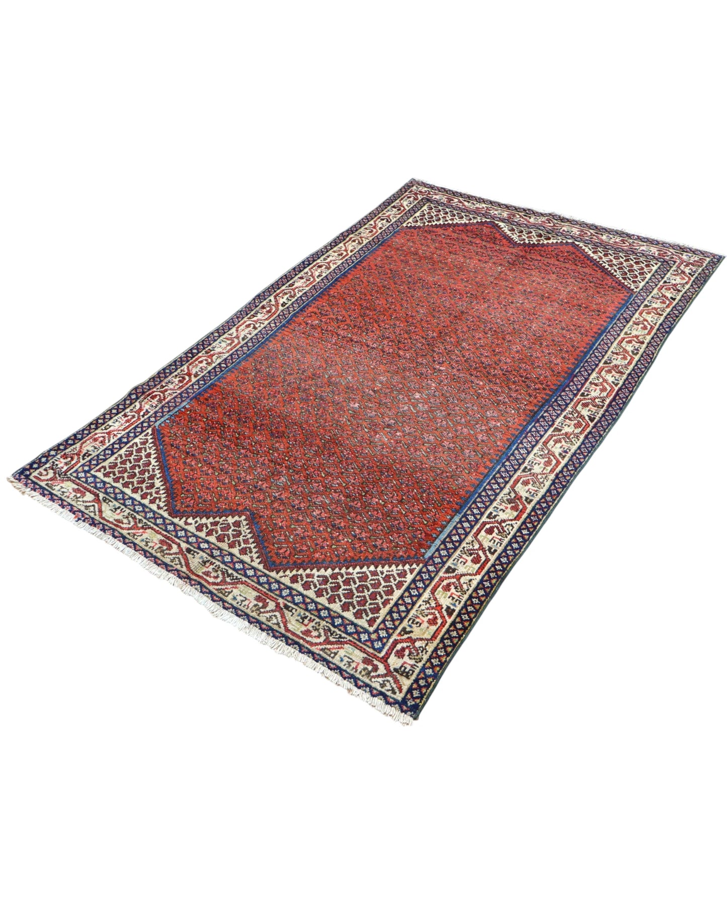 Tappeto Persiano Antico Malayer 200x122cm