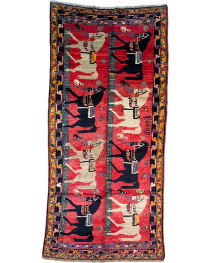 Tappeto Persiano Gharabagh 285x135cm