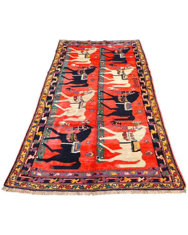 Tappeto Persiano Gharabagh 285x135cm