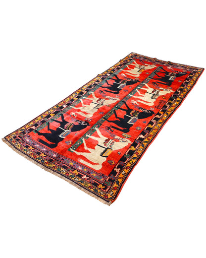 Tappeto Persiano Gharabagh 285x135cm