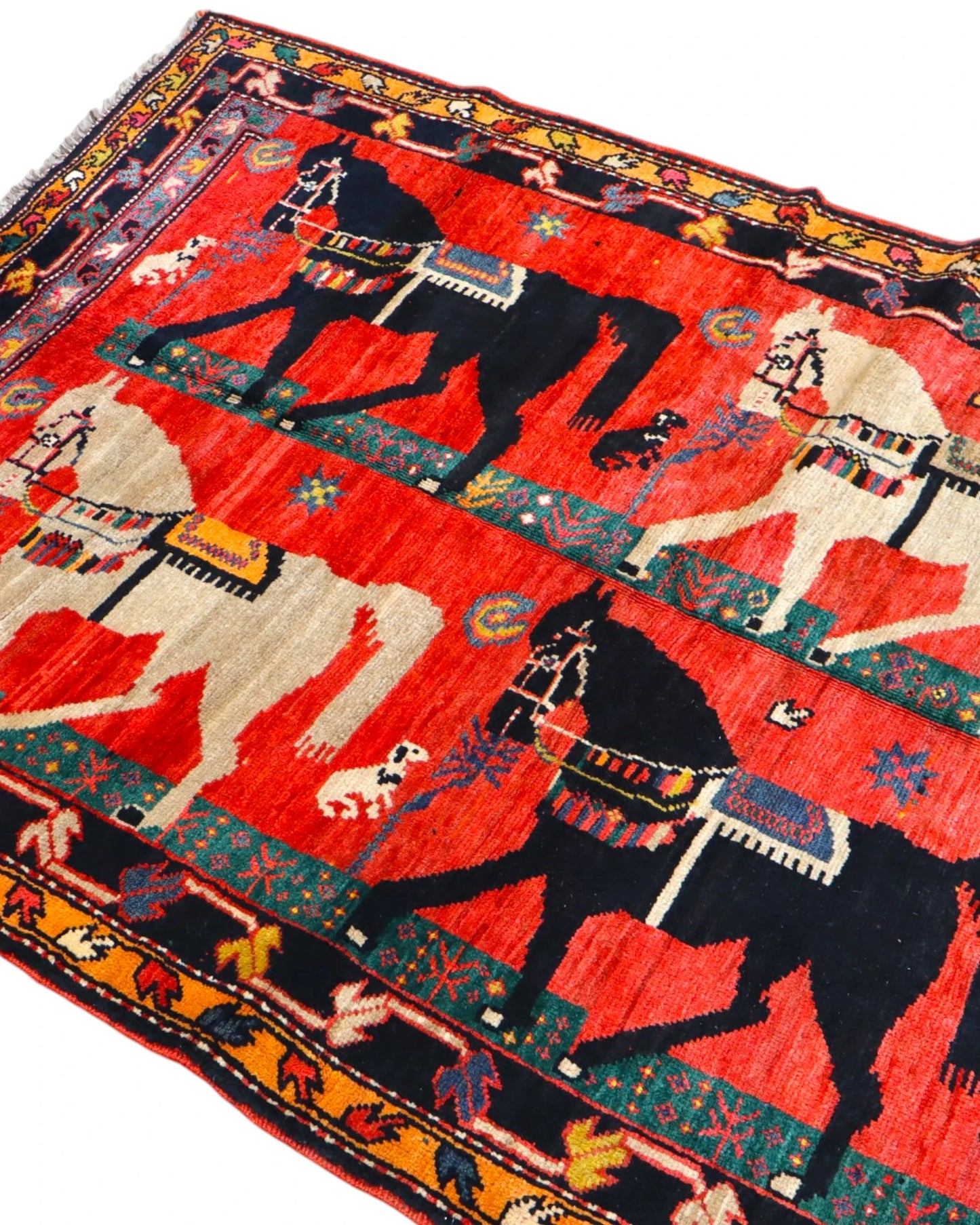 Tappeto Persiano Gharabagh 285x135cm
