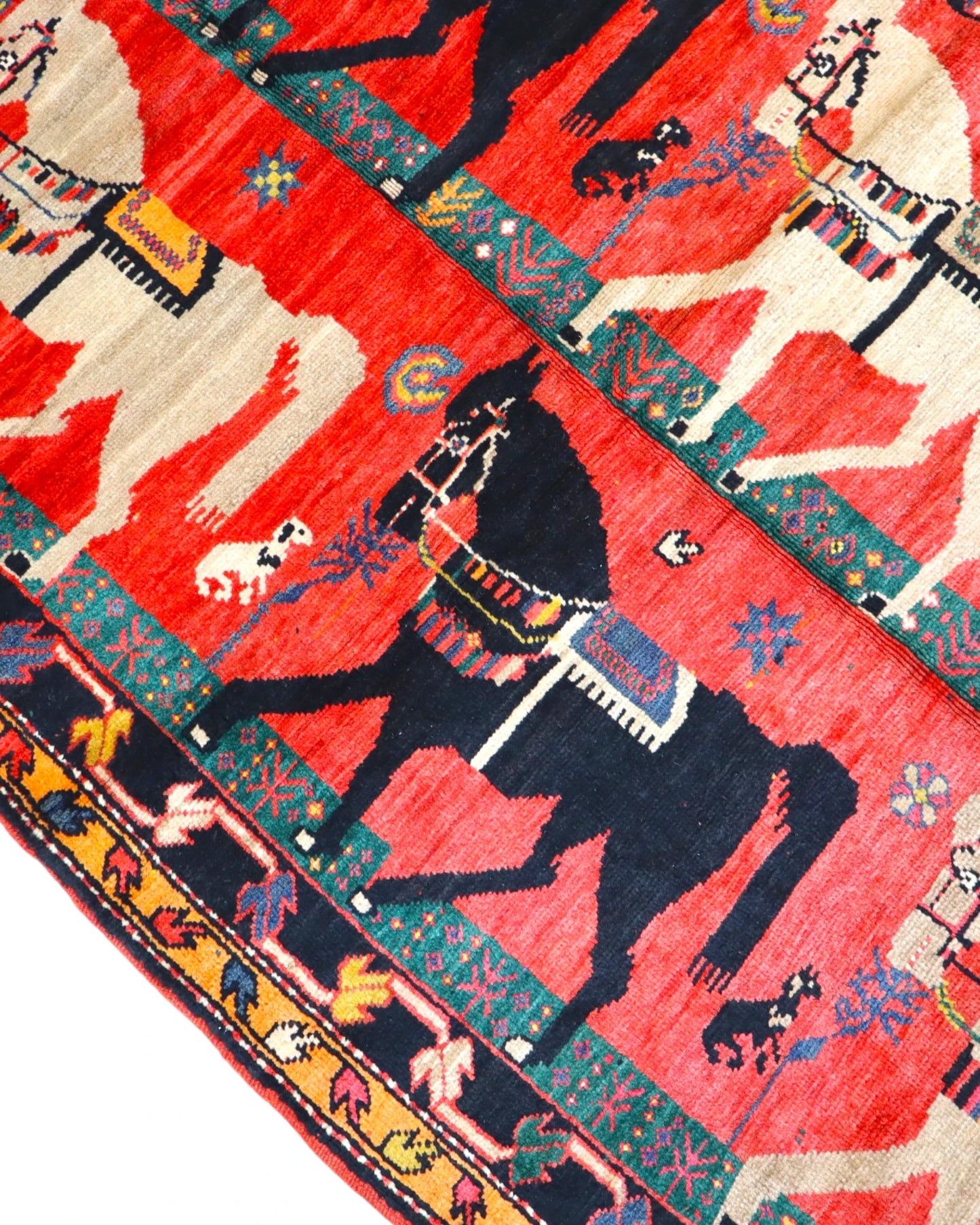 Tappeto Persiano Gharabagh 285x135cm