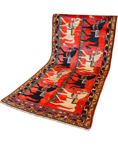 Tappeto Persiano Gharabagh 285x135cm