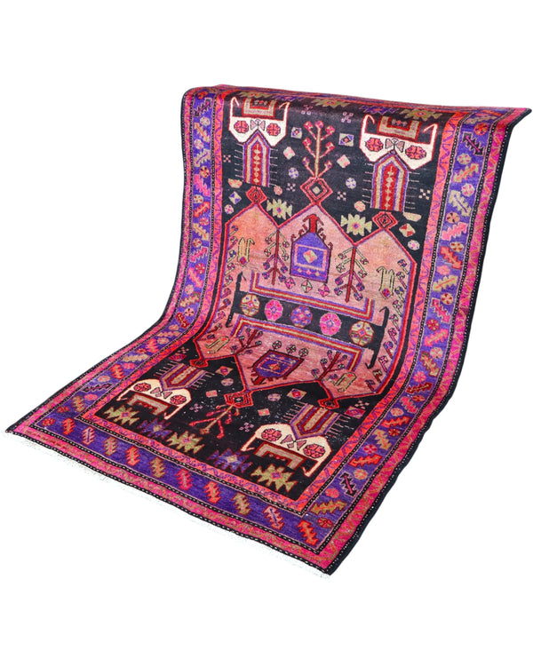 Tappeto 236x145 cm Hamedan, un capolavoro artigianale per arredare il salotto.