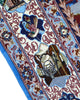 Tappeto Persiano Isfahan 160x107 cm Blu Beige Medaglione