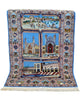 Tappeto annodato a mano Isfahan 160x107 cm con medaglione centrale