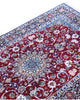 Isfahan 170x110 cm tappeto elegante con motivi floreali in soggiorno