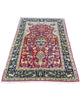 Tappeto Persiano Isfahan 173x110cm Rosso Medaglione Floreale