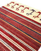 Tappeto Persiano Moderno 287x195 cm Bordeaux e Avorio Geometrico